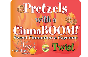 CinnaBOOM! Pretzels with a Twist - 6 ounce
