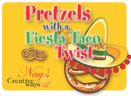 Pretzels with a Fiesta Taco Twist - 6 Ounce