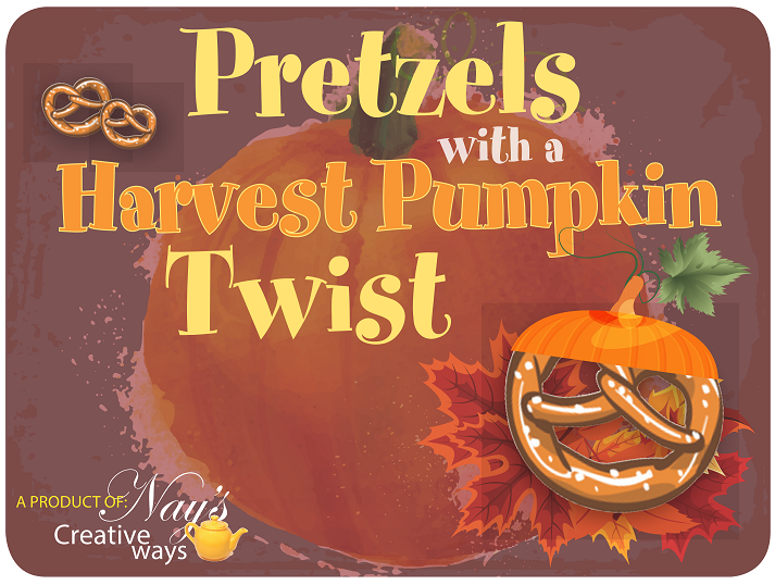 Pretzels with a Harvest Pumpkin Twist - 6 Ounce  (Available until November 30th)