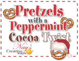 Pretzels with a Peppermint Cocoa Twist - 6 Ounce (Now Available!)
