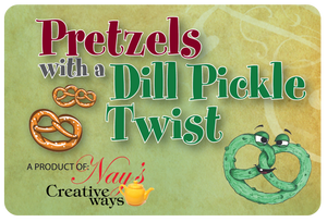Pretzels with a Dill Pickle Twist - 6 Ounce